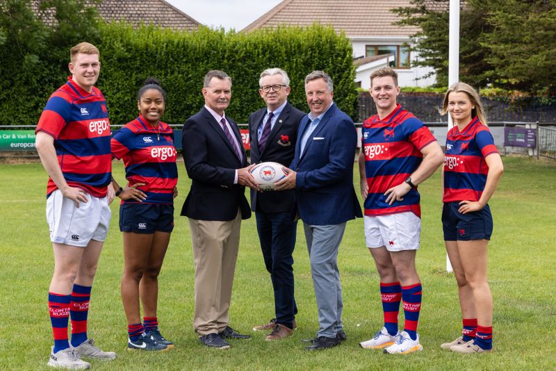 Clontarf Rugby Kicks Off a New Partnership with Local Tech Company, Ergo